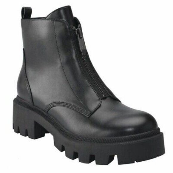 Marc Fisher Women's Zippa Heeled Chunky Chelsea Booties Size 6.5 - Picture 1 of 9
